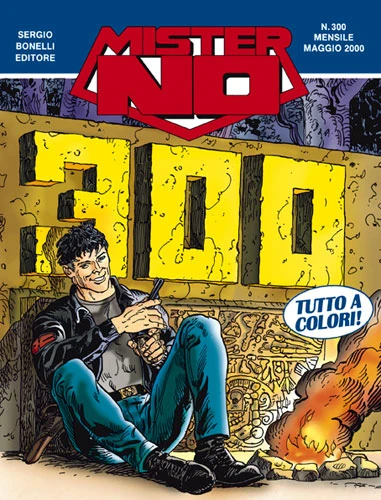Cover of Mister No 300: Sotto il Segno dell'Avventura