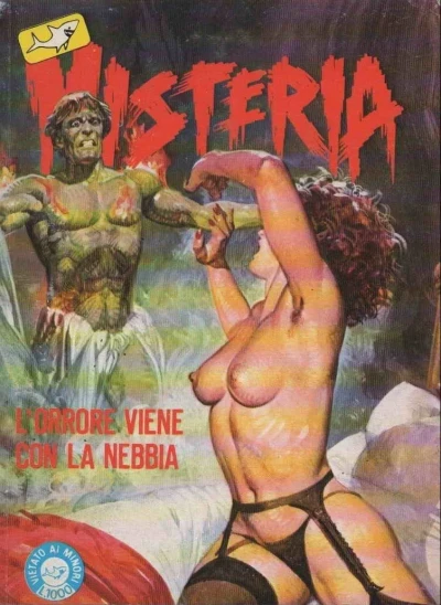 Cover of L'orrore viene con la nebbia