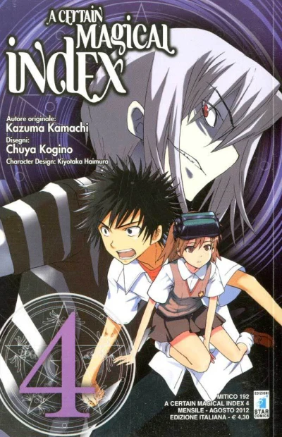 Cover of A certain magical index 4