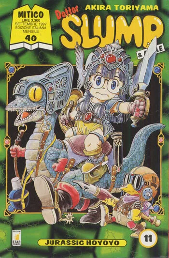 Cover of Dottor Slump 11: Jurassic hoyoyo