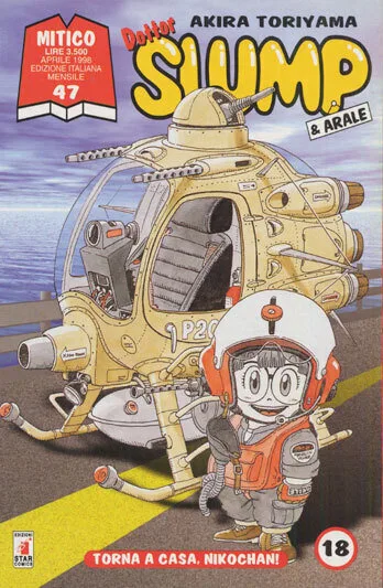 Cover of Dottor Slump 18: Torna a casa, Nikochan!