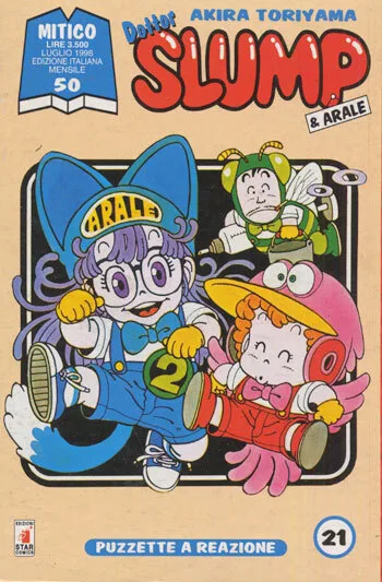 Cover of Dottor Slump 21: Puzzette a reazione