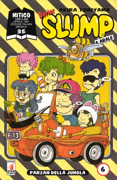 Cover of Dottor Slump 6: Parzan della jungla