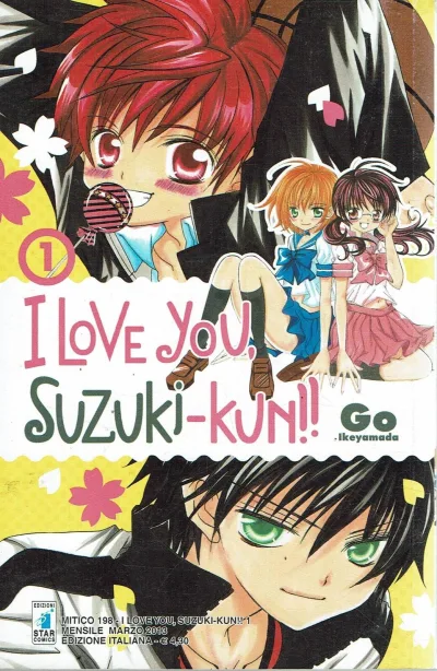Cover of I love you, Suzuki-kun!! 1