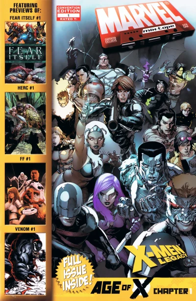 Cover of Marvel Mix-Tape