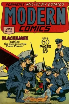 Blackhawk Battles the Menace of the Flame Planes