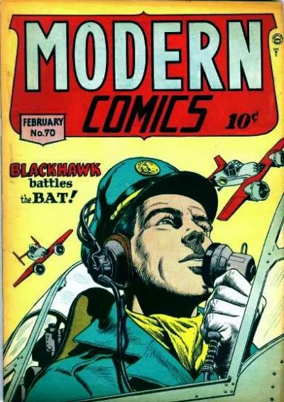 Cover of Blackhawk Battles the Bat