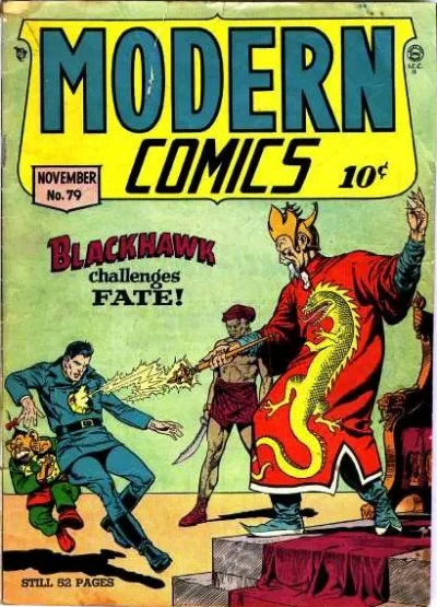 Cover of Blackhawk Challenges Fate