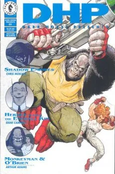 Cover of Monkeyman & O'Brien; Hermes vs. The Eyeball Kid; Shadow Empires