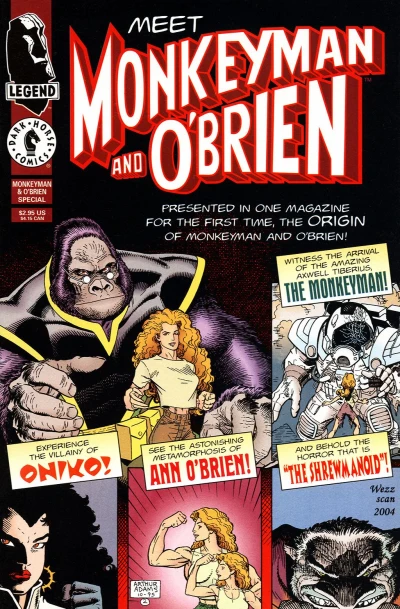Cover of Who are Monkeyman & O'Brien?