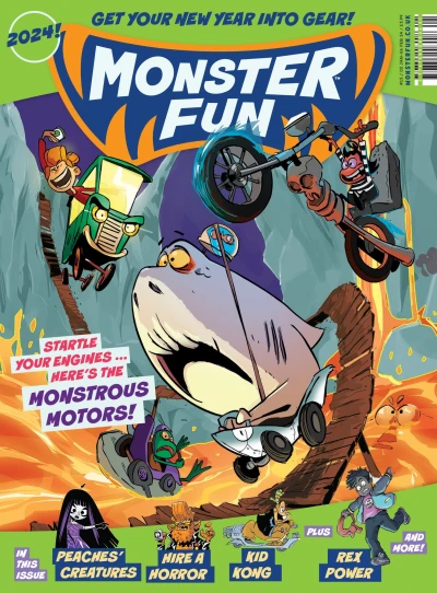 Cover of Monstrous Motors!