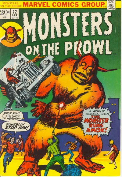 Cover of When The Monster Strikes!