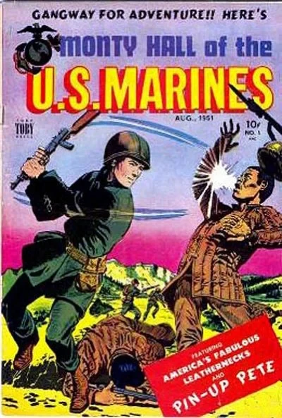 Cover of Monty Hall of the U.S. Marines
