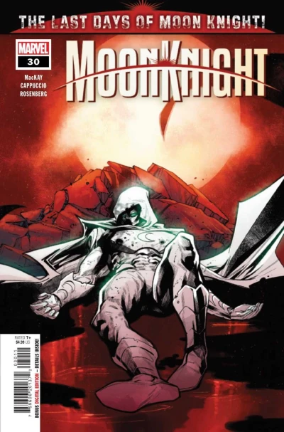 Cover of The Terminal Seconds of Moon Knight
