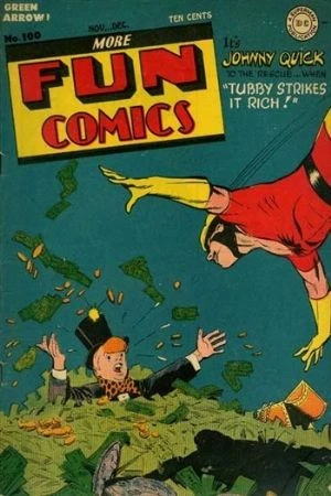 Cover of Johnny Quick: "Tubby Strikes it Rich"
