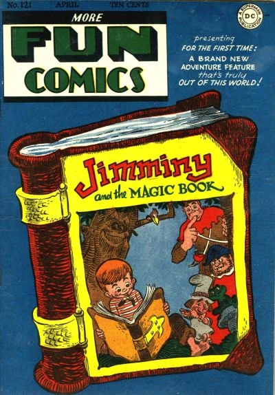 Cover of Jimminy and the Magic Book
