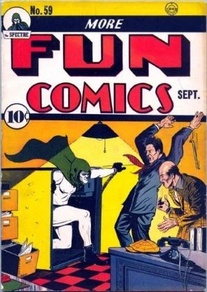 Cover of The Spectre: "The Fur Hi-Jackers"