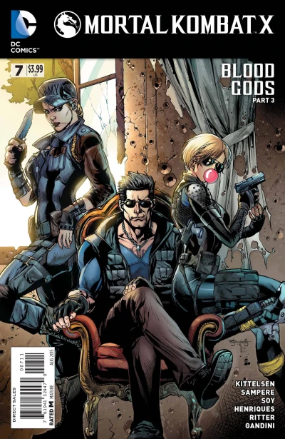 Cover of Outworld: Sekret Origin; Blood Gods Part 3