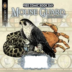 Cover of Mouse Guard Free comic book day 2011