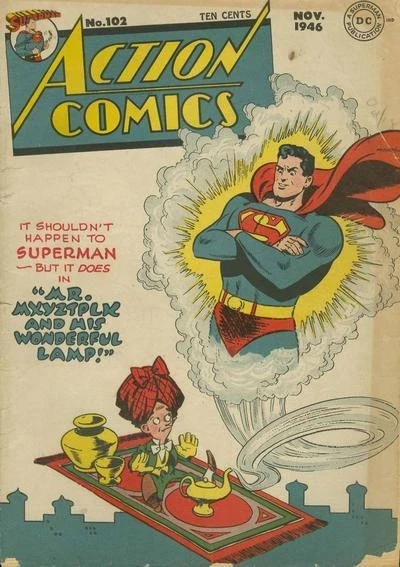 Cover of Mr. Mxyztplk and His Wonderful Lamp!