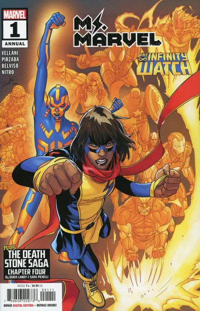 Cover of The Infinity Watch - Part 4; The Death Stone Saga: Chapter Four