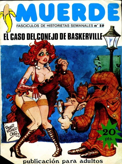 Cover of El caso del conejo de Baskerville
