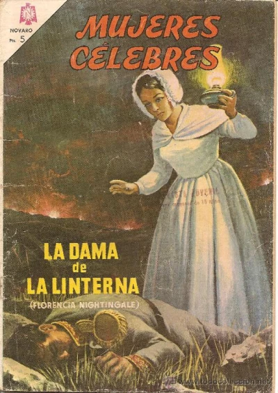Cover of La Dama de La Linterna (Florencia Nightingale)