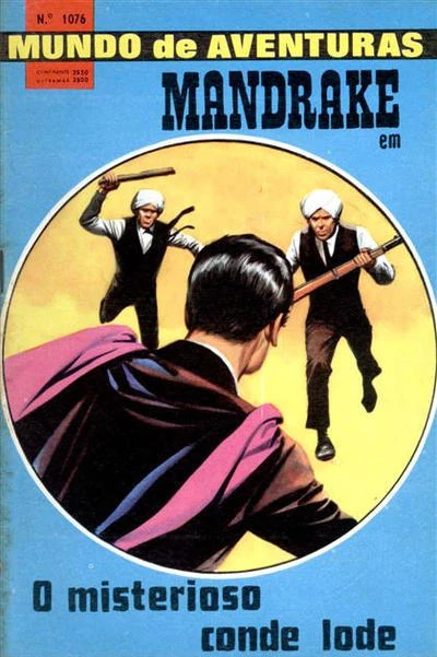 Cover of Mandrake em O misterioso conde lode