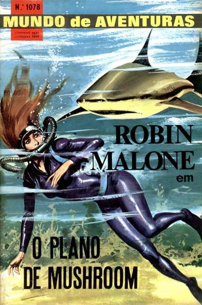 Cover of Robin Malone em O Plano de Mushroom