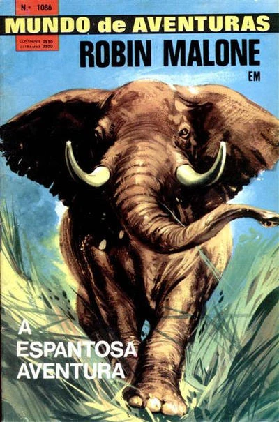 Cover of Robin Malone em A Espantosa Aventura