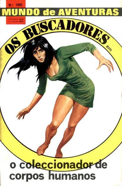 Cover of Os Buscadores em o coleccionador de corpos humanos