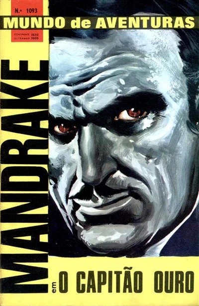 Cover of Mandrake em O Capitao Ouro