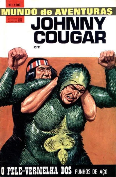 Cover of Johnny Cougar em O Pele-Vermelha dos Punhos de Aco