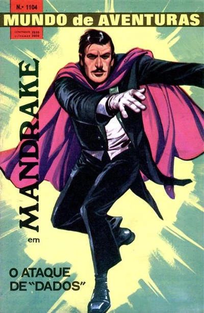 Cover of Mandrake em O Ataque de "Dados"