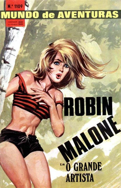 Cover of Robin Malone em O Grande Artista