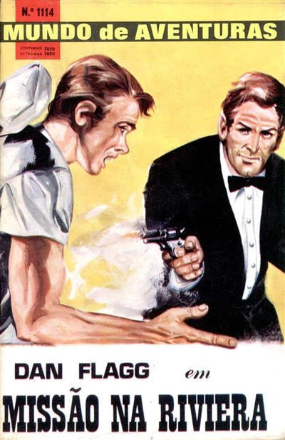 Cover of Dan Flagg em Missao na Riviera