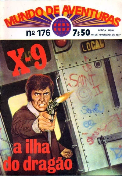 Cover of X-9 a ilha do dragao