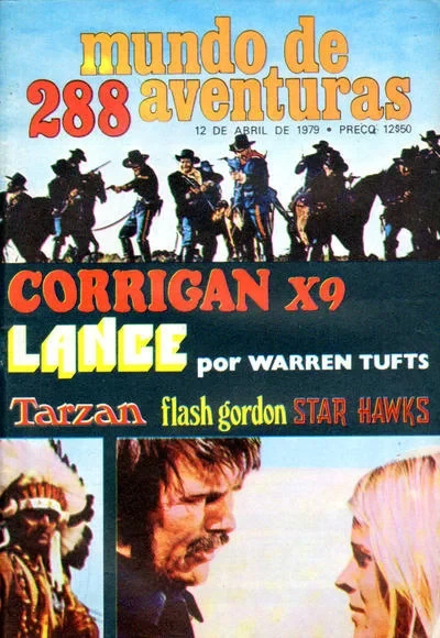 Cover of Corrigon X9 ; Lance ; Tarzan ; Flash Gordon ; Star Hawks