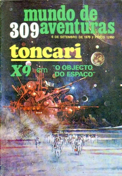 Cover of Toncari ; X9 em "O Objecto do Espaco"