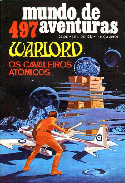 Cover of Warlord ; Os Cavaleiros Atomicos