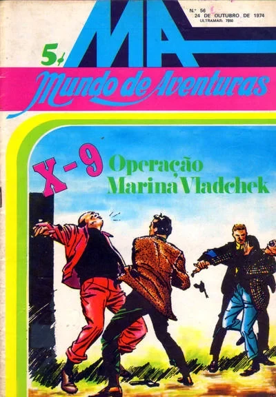Cover of X-9 Operacao Marina Vladchek