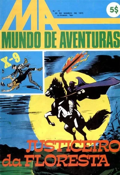Cover of Justiceiro da Floresta ; X-9