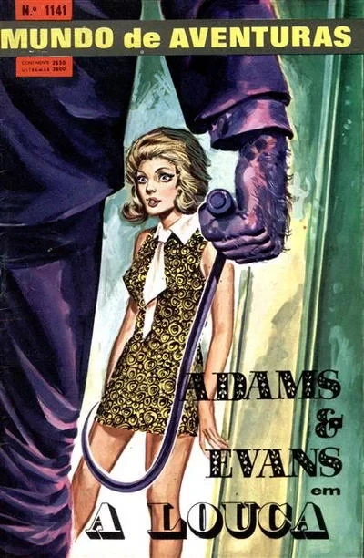 Cover of Adams & Evans em A Louca