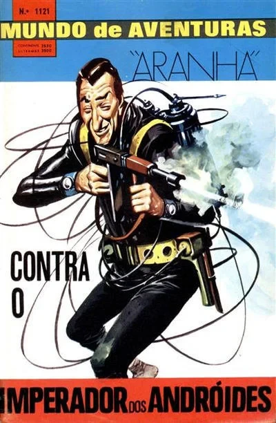 Cover of "Aranha" Contra O Imperador dos Androides