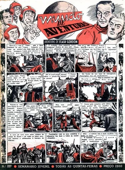 Cover of Aventuras de Flash Gordon