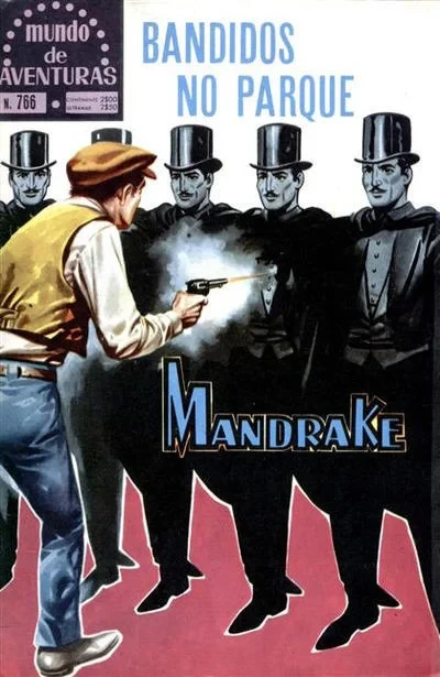 Cover of Bandidos no Parque Mandrake