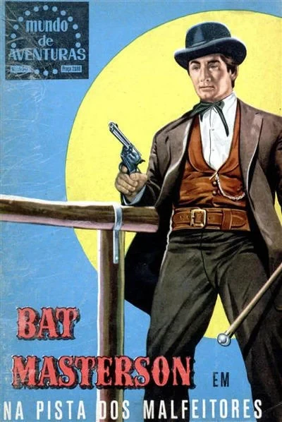 Cover of Bat Masterson na Pista dos Malefeitores