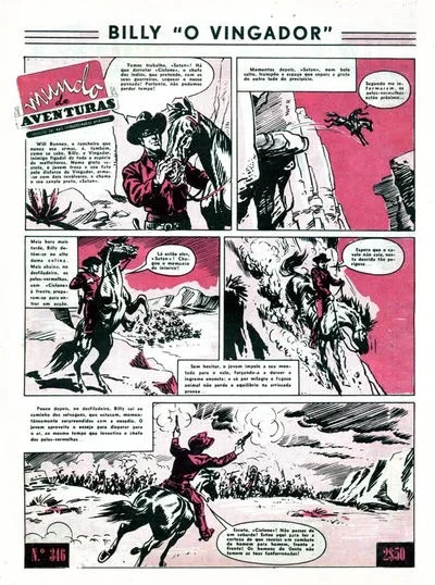 Cover of Billy "O Vingador"