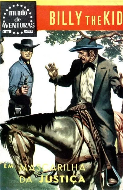 Cover of Billy the Kid em Mascarilha da Justica