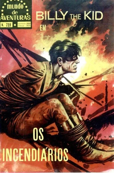 Cover of Billy the Kid em Os Incendiarios
